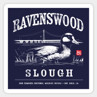 Coot city Ravenswood Sticker